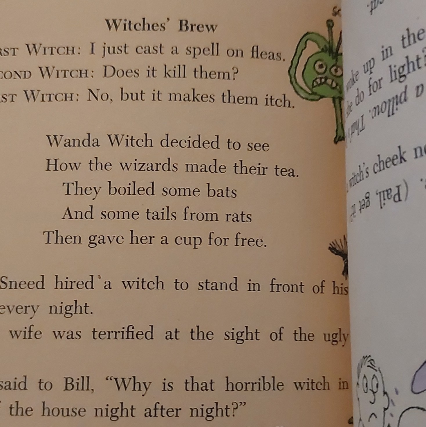 Scholastic Book Services Ghostly Fun – Ann McGovern 1970 PB 1st Illus Glass