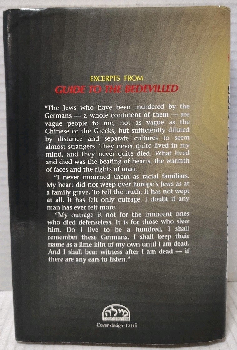 GUIDE FOR THE BEDEVILLED by Ben Hecht (1996, HC/DJ) * FREE SHIPPING *