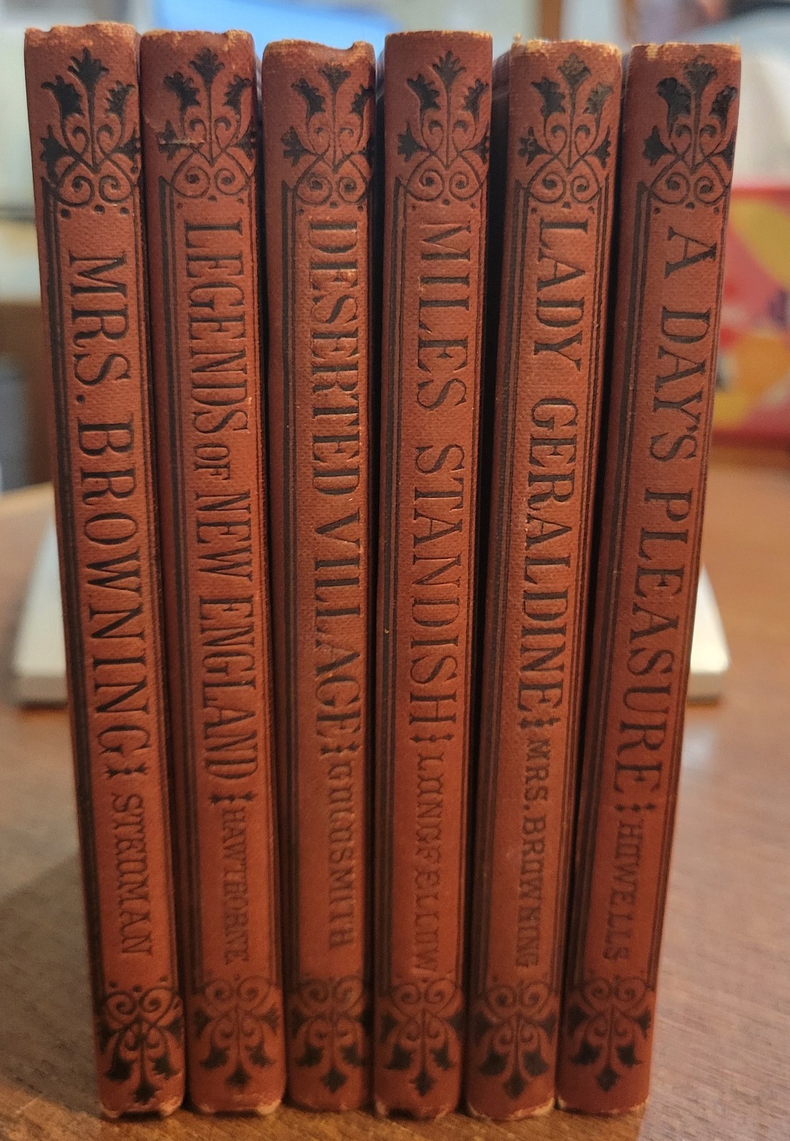 Vest Pocket Series of Standard and Popular Authors; Lot of 6