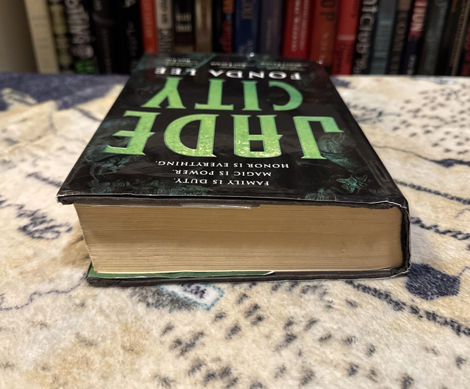 Jade City – Fonda Lee (Hardcover) First Edition/Print, 1st/1st, $26.00, ACCPT