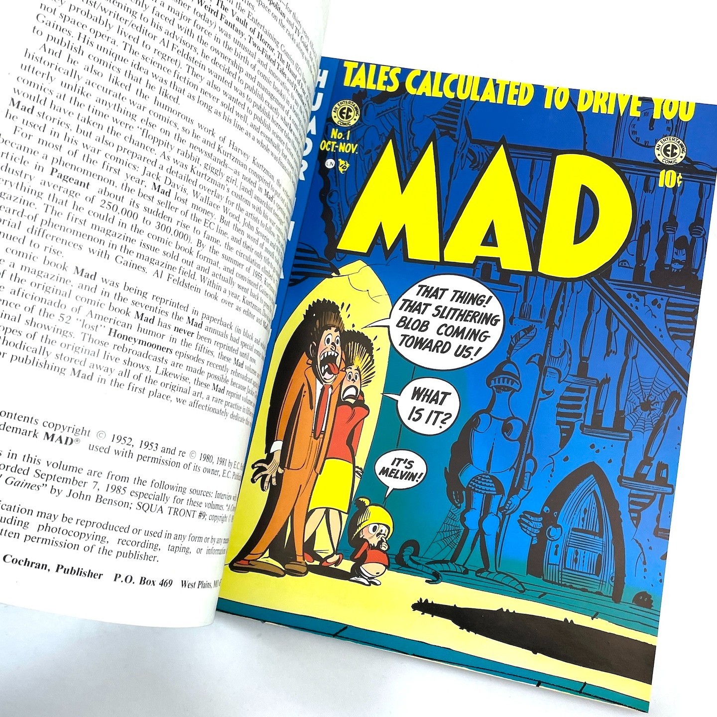 MAD The Complete First Six Issues of MAD Magazine Russ Cochran Paperback 1985