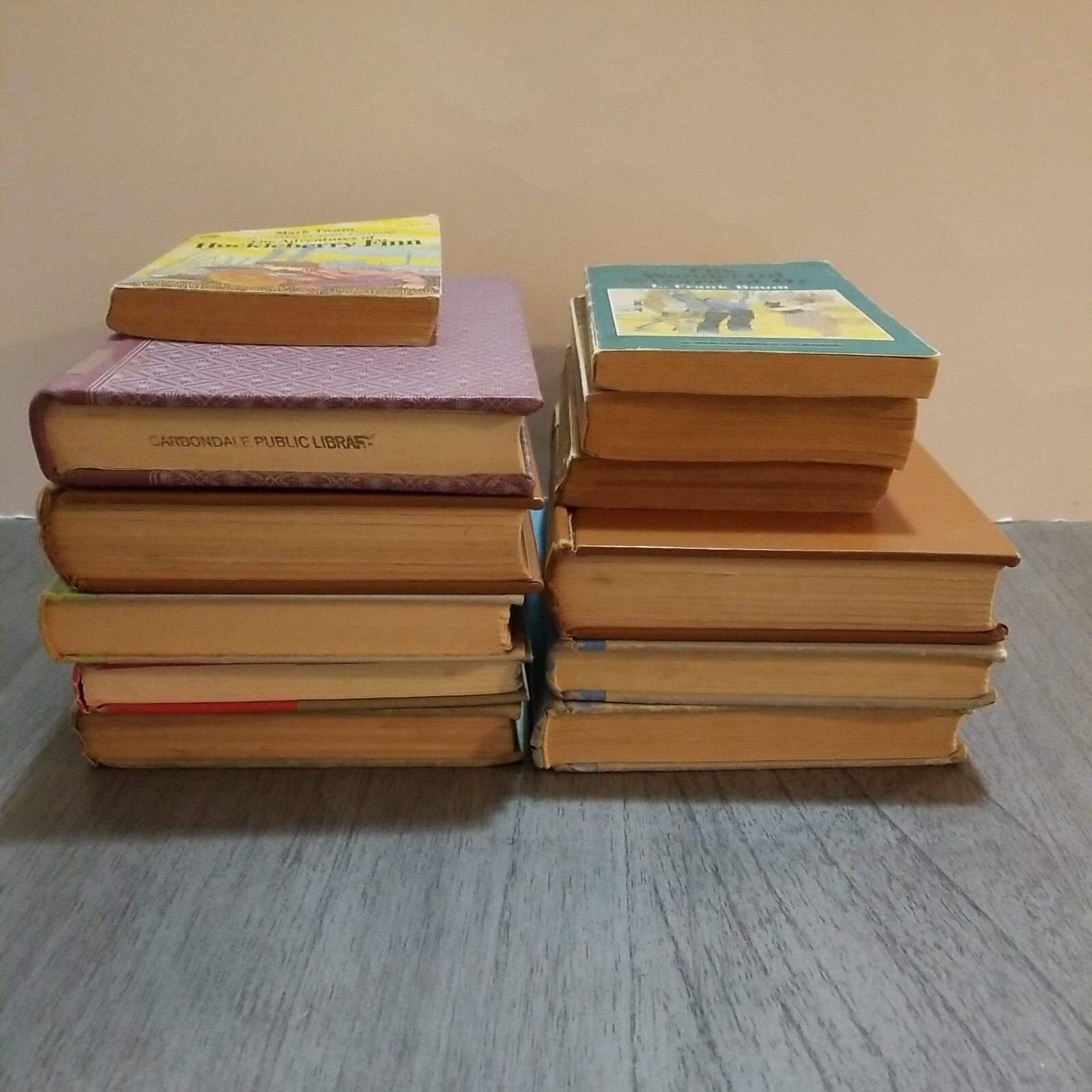 Lot of 12 Mixed Random Children’s Books and Young Adult Novels, Classic Stories
