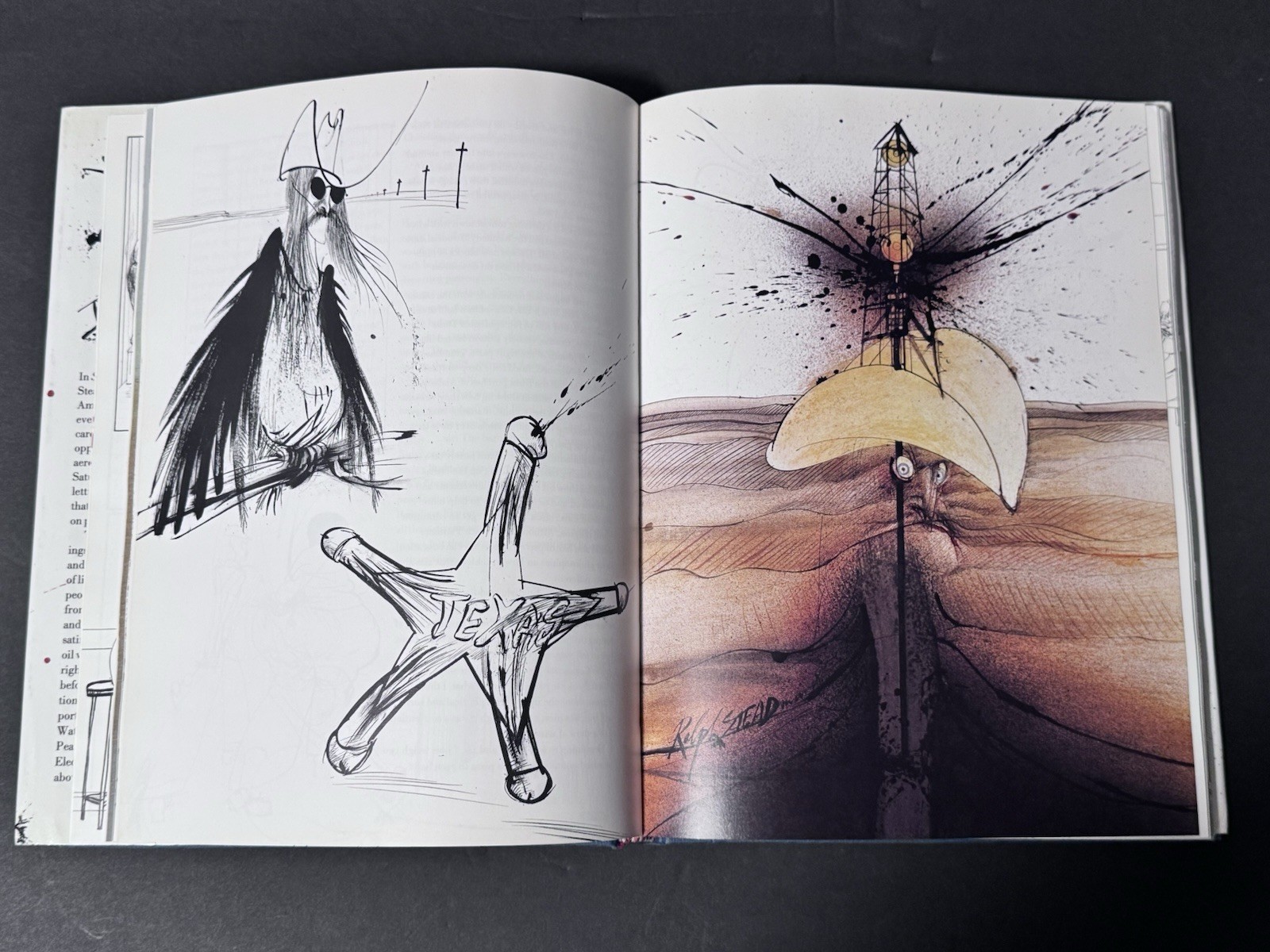 Scar-Strangled Banger, Ralph Steadman. 1st Printing Hardcover