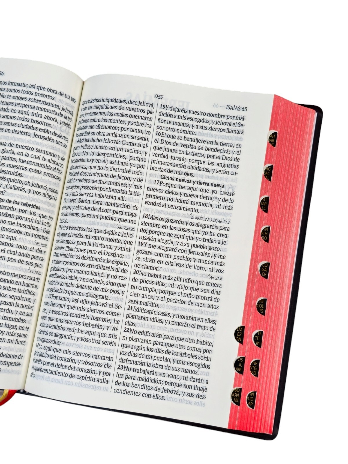 BIBLIA LETRA GRANDE REINA VALERA 1960 MANUAL VINYL NEGRO INDEX CONCORDANCIA AMP.
