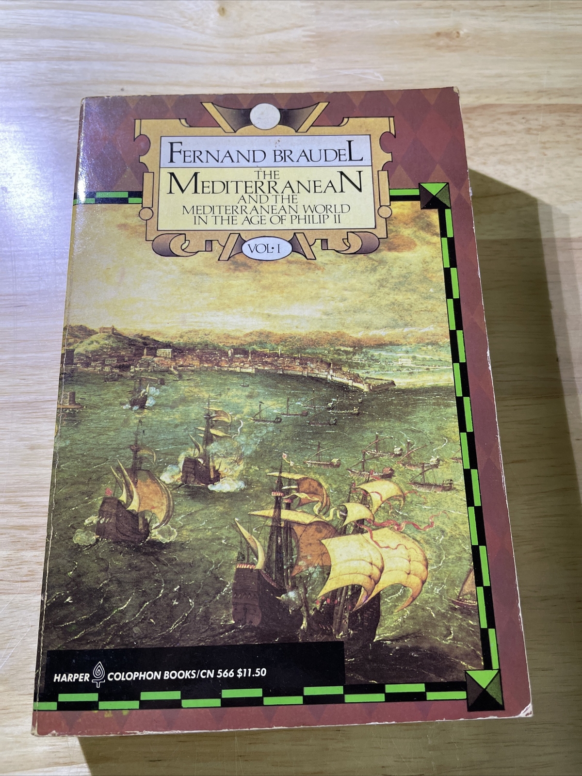 Fernand Braudel, The Mediterranean and the Mediterranean World.. vol I