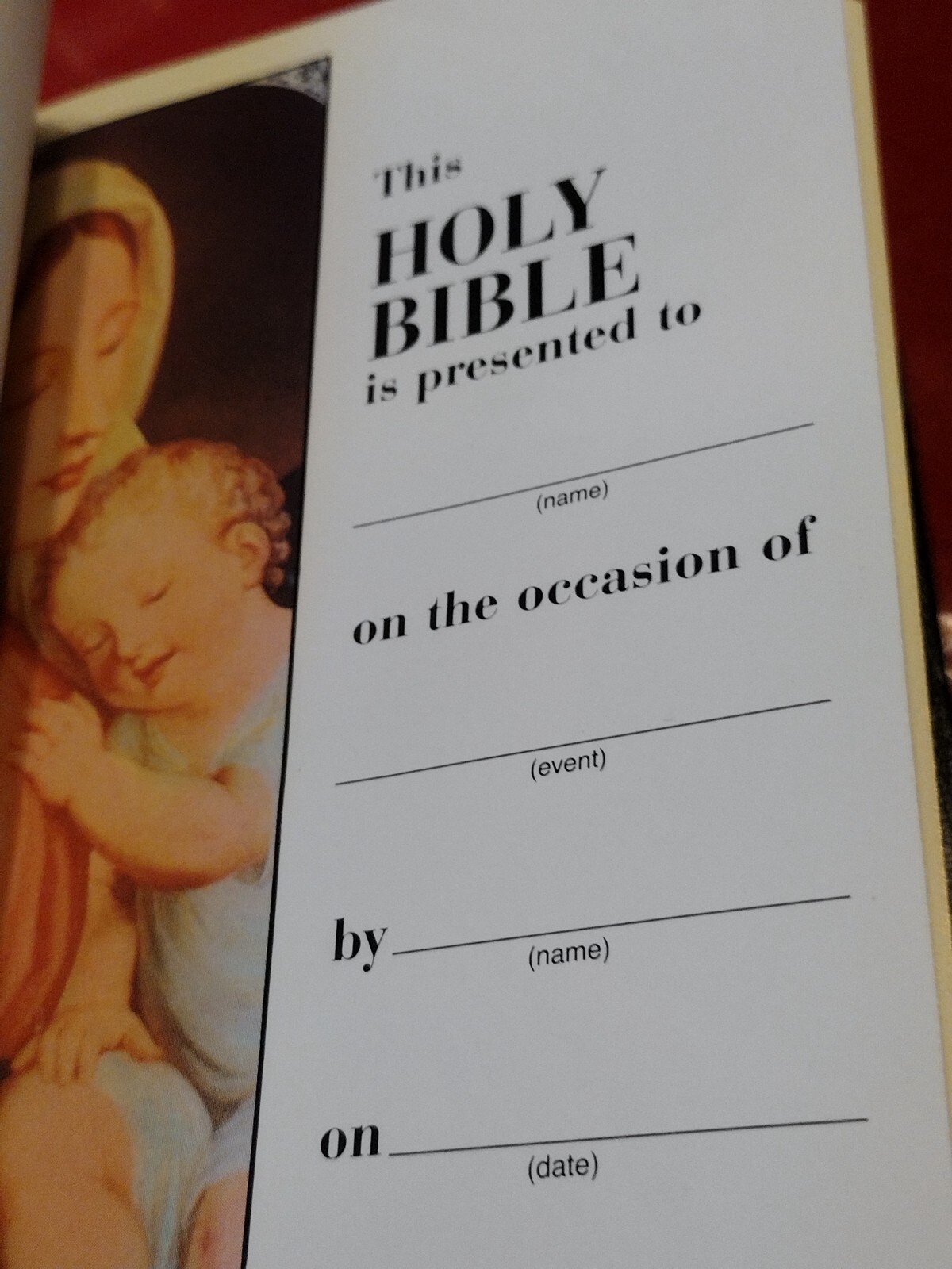 Holy Bible New American Standard Catholic Bible Press 9033 Thomas Nelson