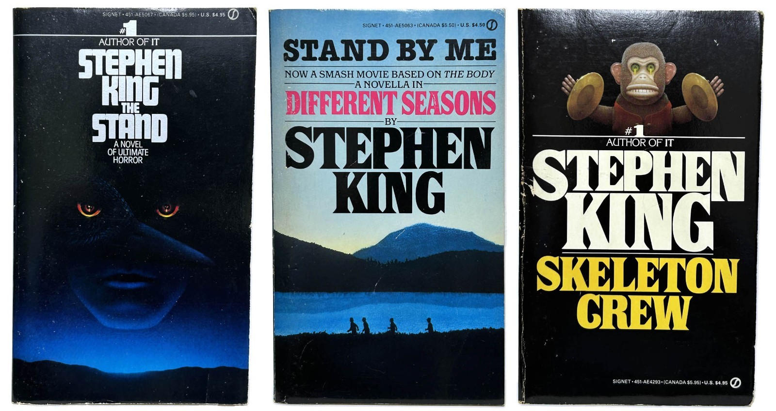 STEPHEN KING Vintage Box Set THE STAND, DIFFERENT SEASONS, SKELETON CREW mm