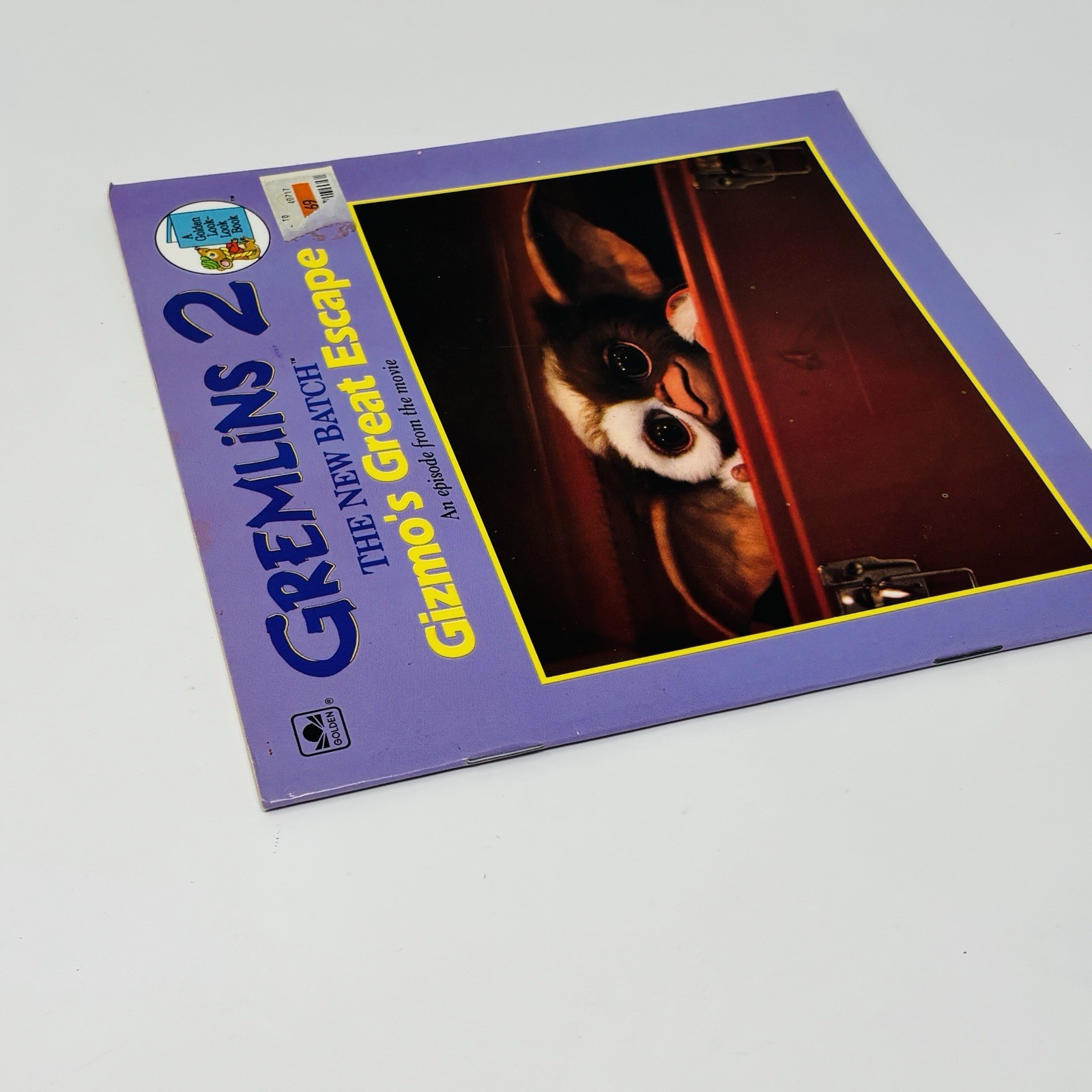 Gremlins 2 The New Batch Gizmo’s Great Escape Kid’s Movie Book Golden