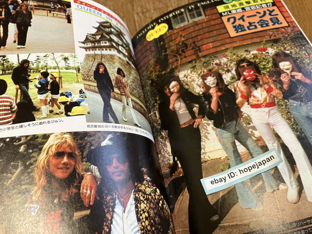 MUSIC LIFE Queen Special Feature book 2013 Freddie Mercury Brian May Roger
