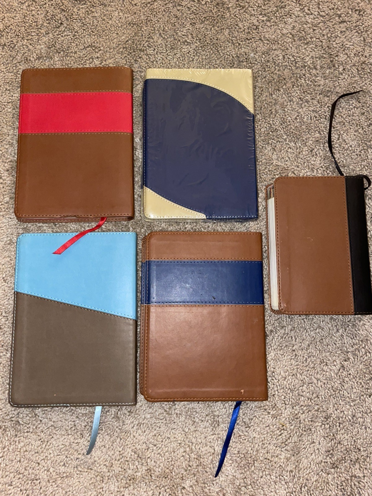 DAVID JEREMIAH All Leather Devotional Book Lot of 9 CHRISTIAN BIBLE STUDY Books