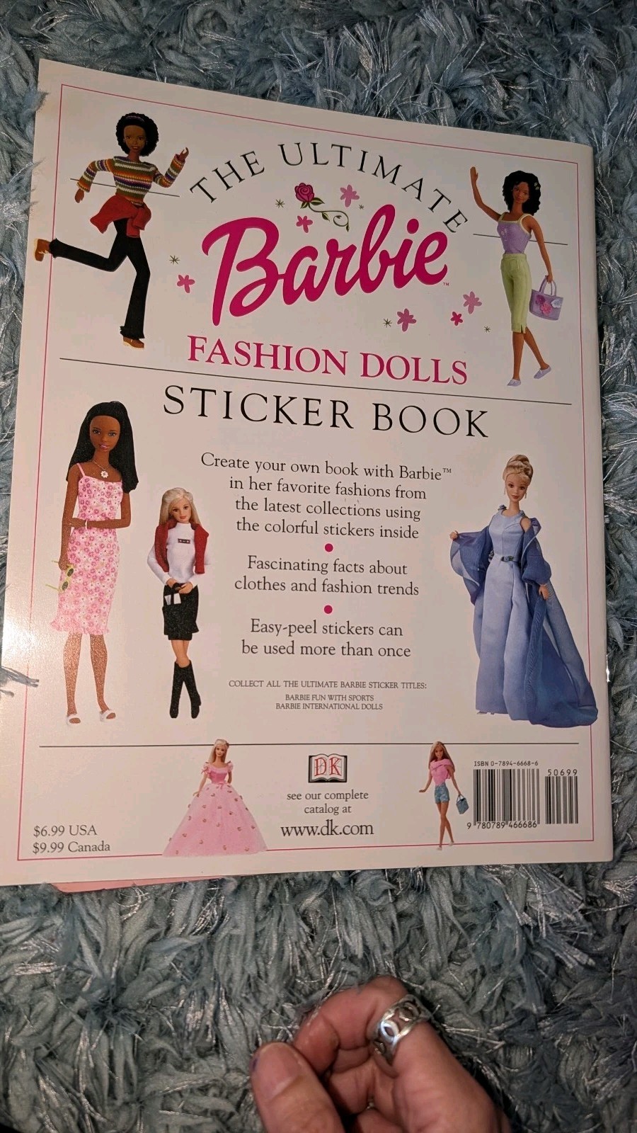 Barbie: Ultimate Fashion Doll Sticker Book by DK Paperback / softback Book The
