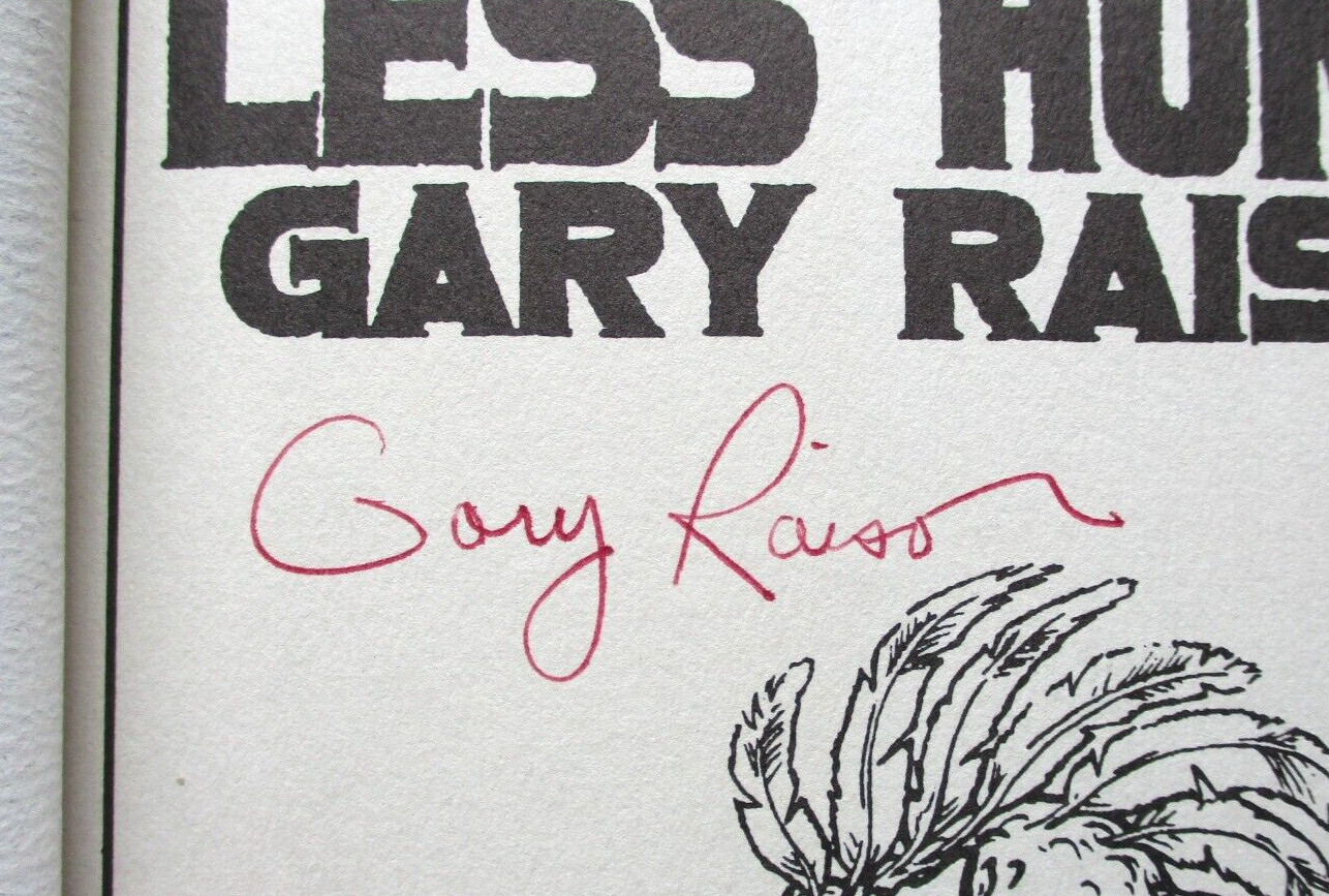 Less Than Human by Gary Raisor OCP Trade First Edition SIGNED