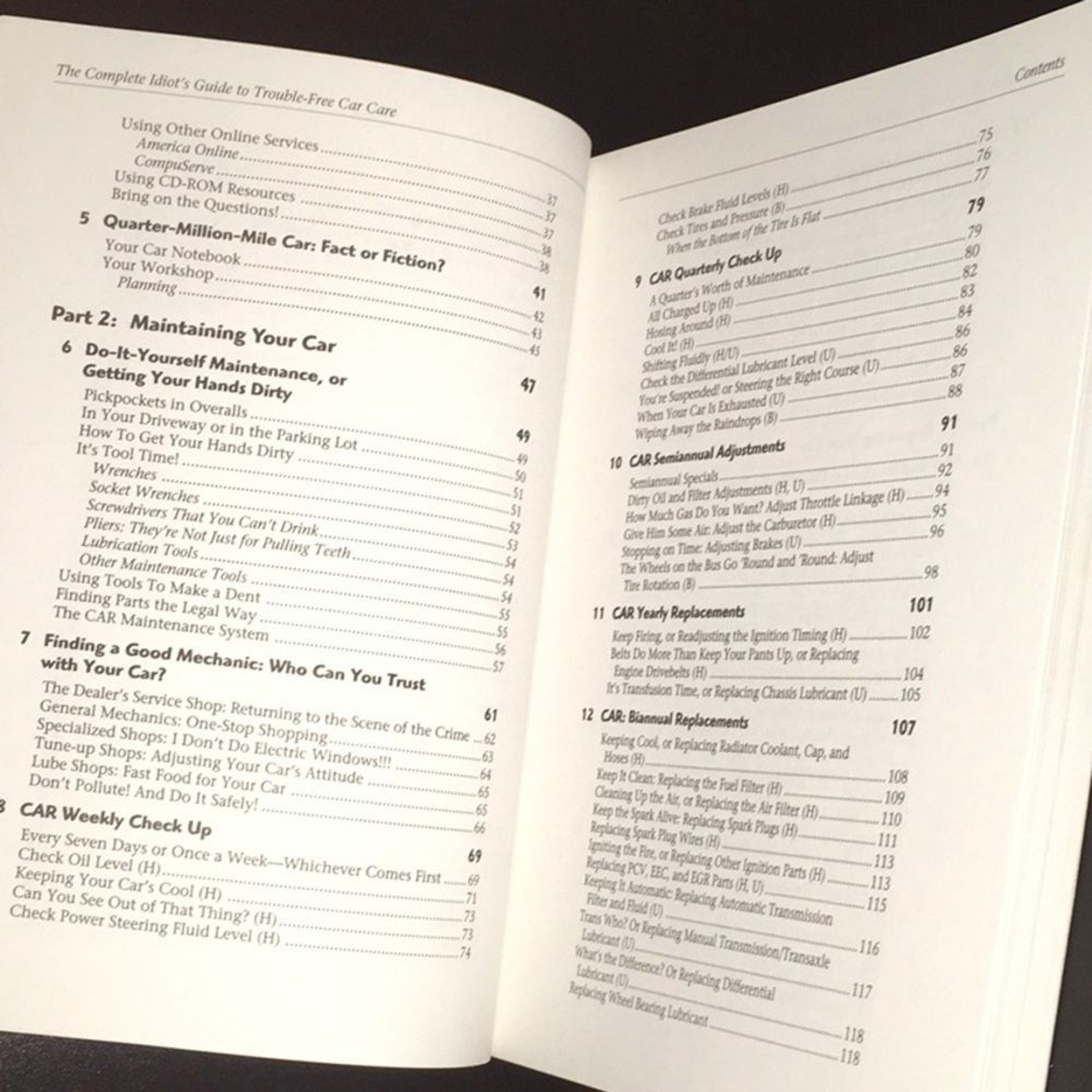 The complete idiot’s guide to trouble-free car care over‎ 250 pages