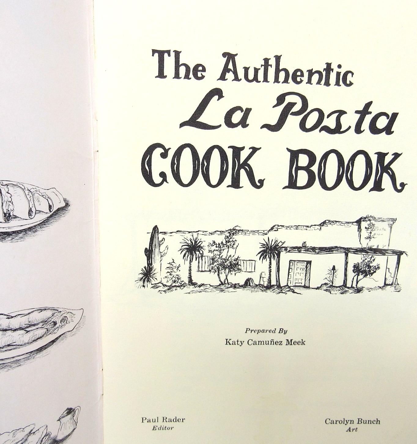 La Posta Cookbook Mesilla Valley Las Cruces NM 34 Pages 1971 Brief History