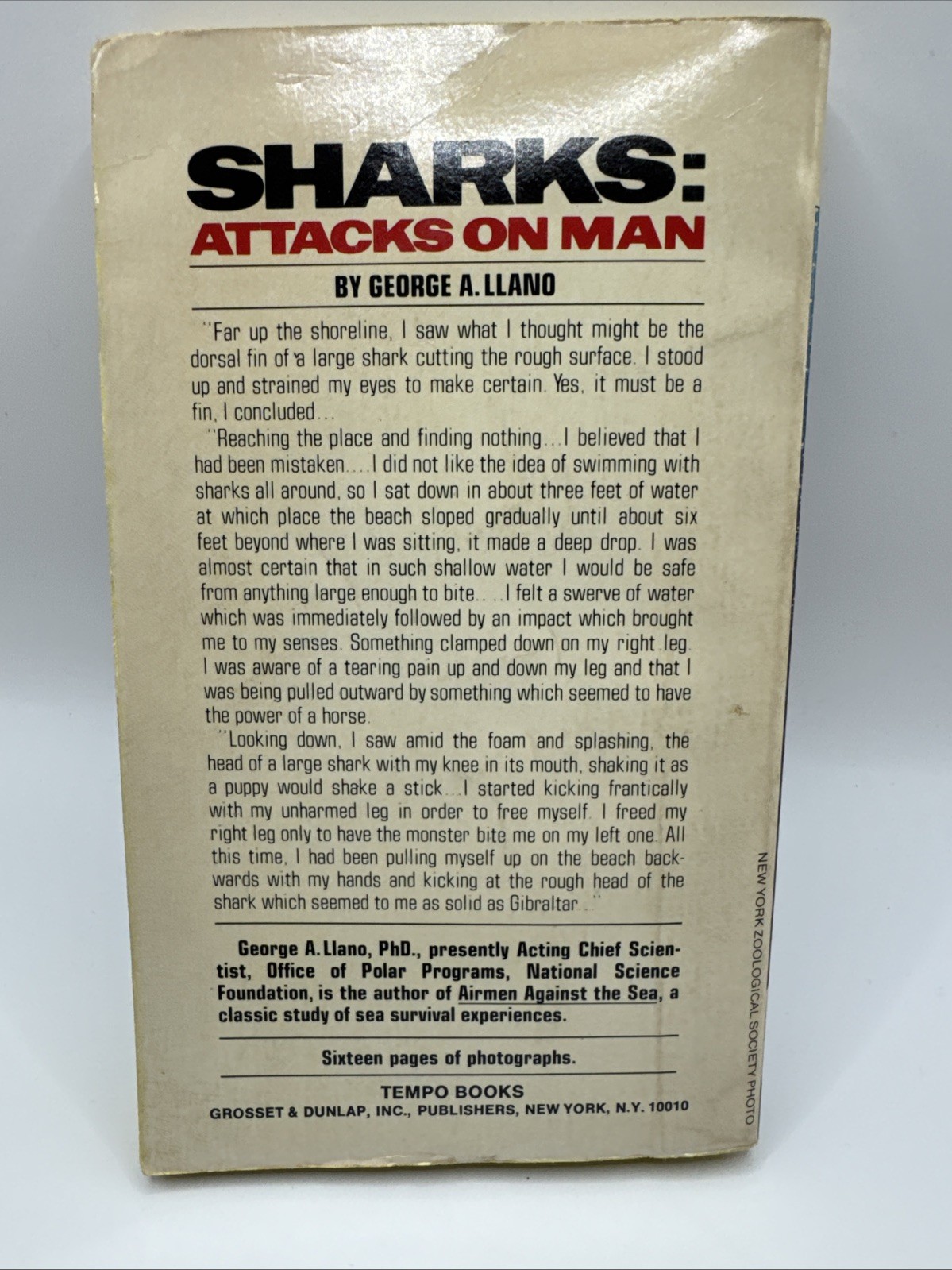 Sharks: Attacks on Man by George Albert Llano
