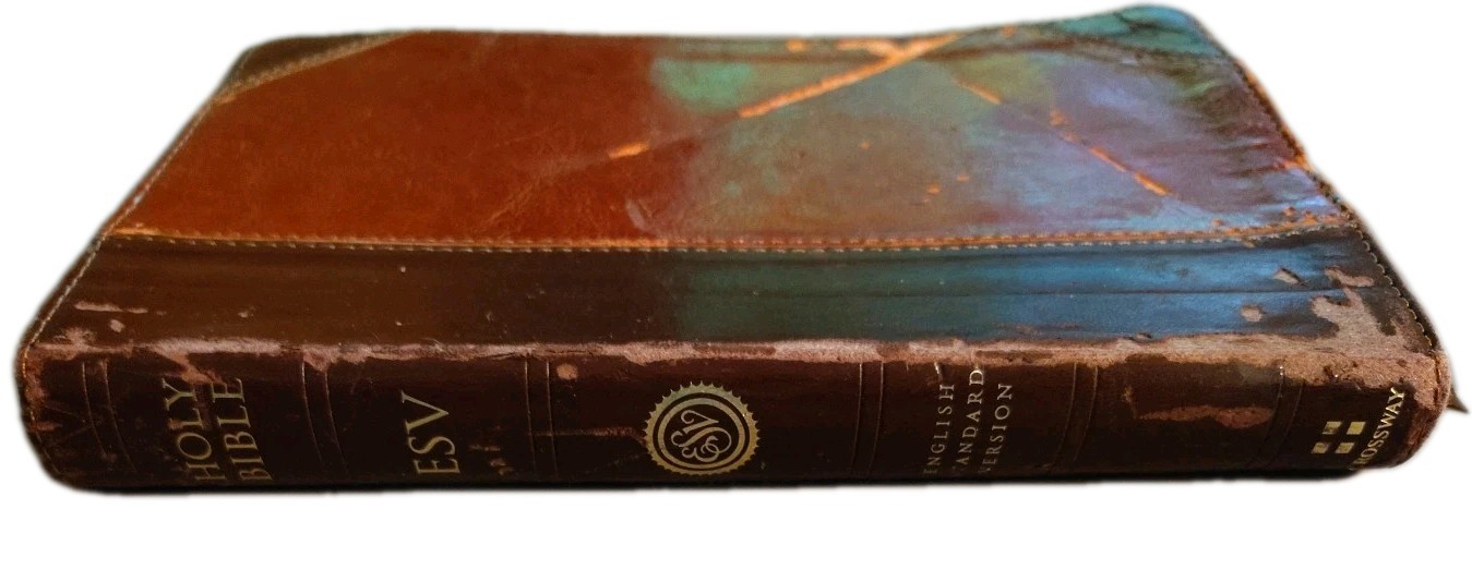 Holy Bible ESV English Standard Version Thinline Ed. Trutone Brown Crossway 2002