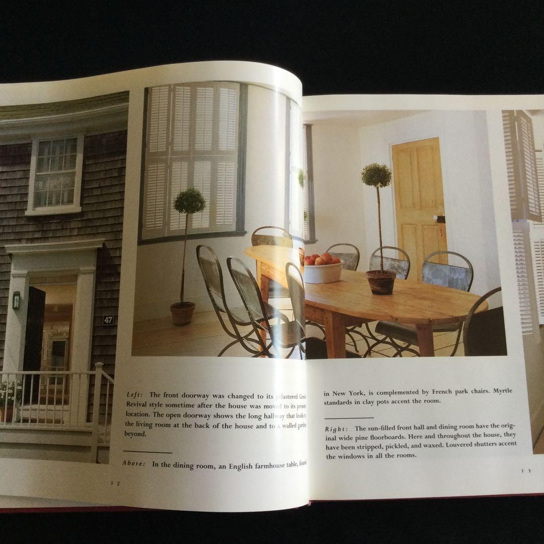 Nantucket Island Gardens & Interiors Photo Book, 230 Pages, Vintage Condition