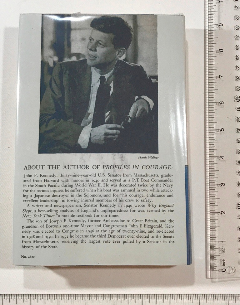 John F Kennedy 1955 1956 Profiles in Courage * Nice First Edition HbDj (later)