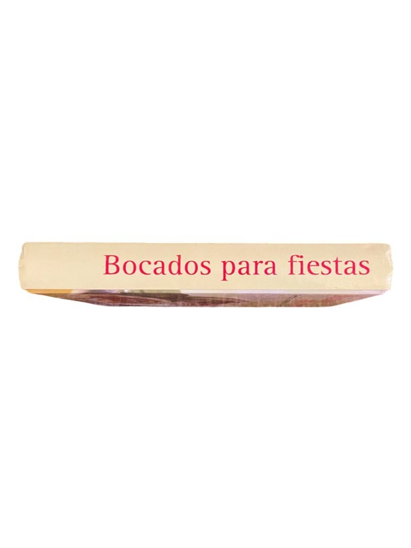 Bocados para Fiestas Hardcover Cookbook 265 Pages with Photos NEW