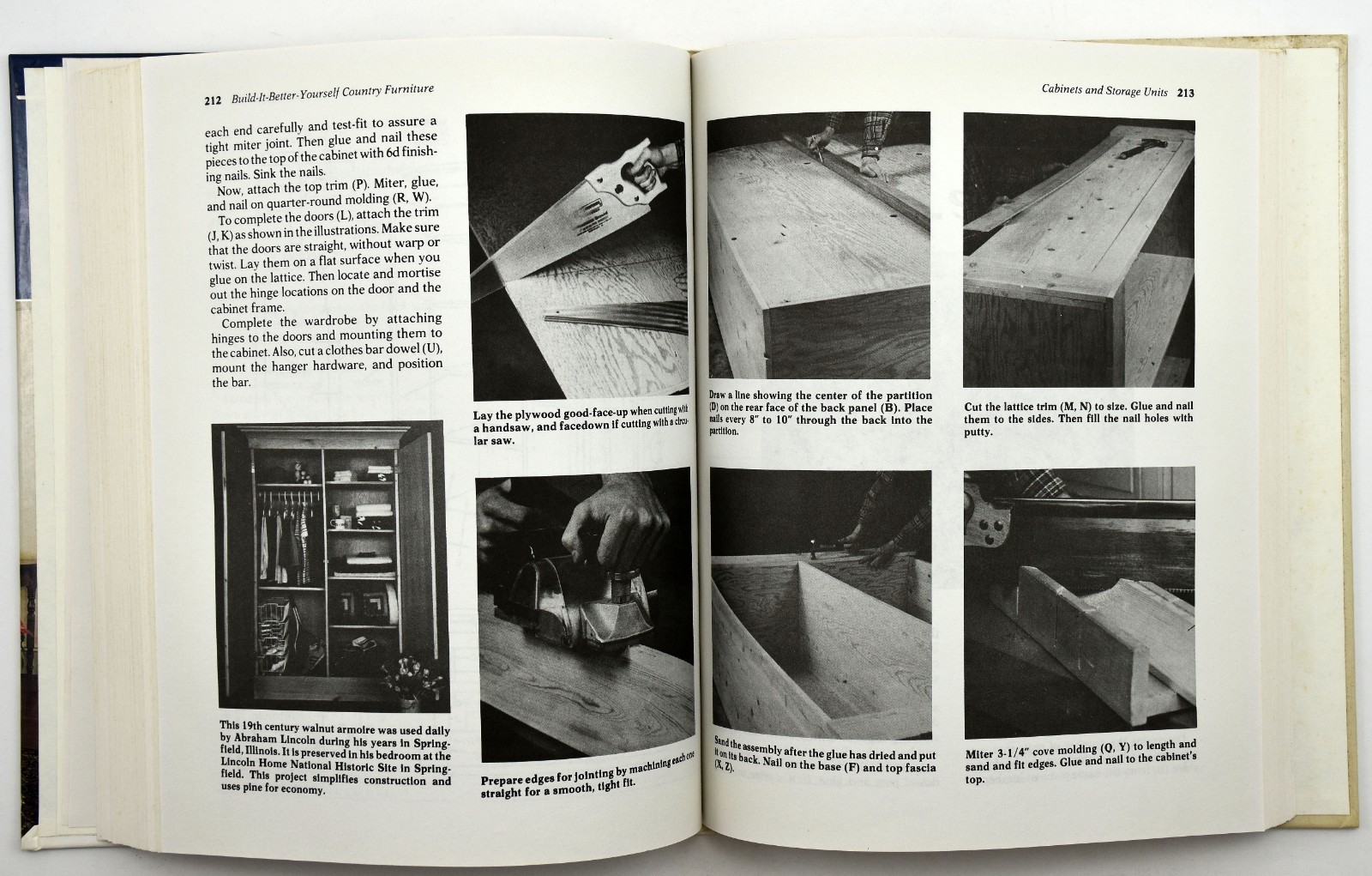 Build-It-Better-Yourself Country Furniture – Hardcover HC Family Handyman 1987