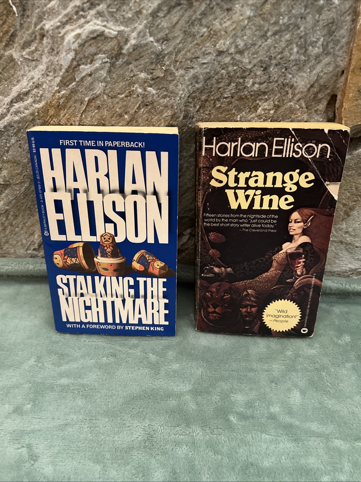 Stalking The Nightmare & Strange Wine by Harlan Ellison – Short Story Collection