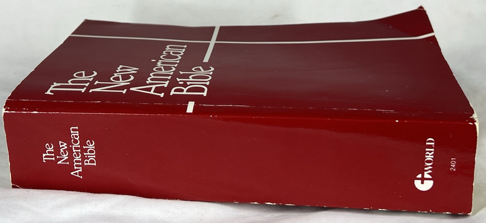 The New American Bible Paperback Revised by World Catholic Press Tabbed Chapters