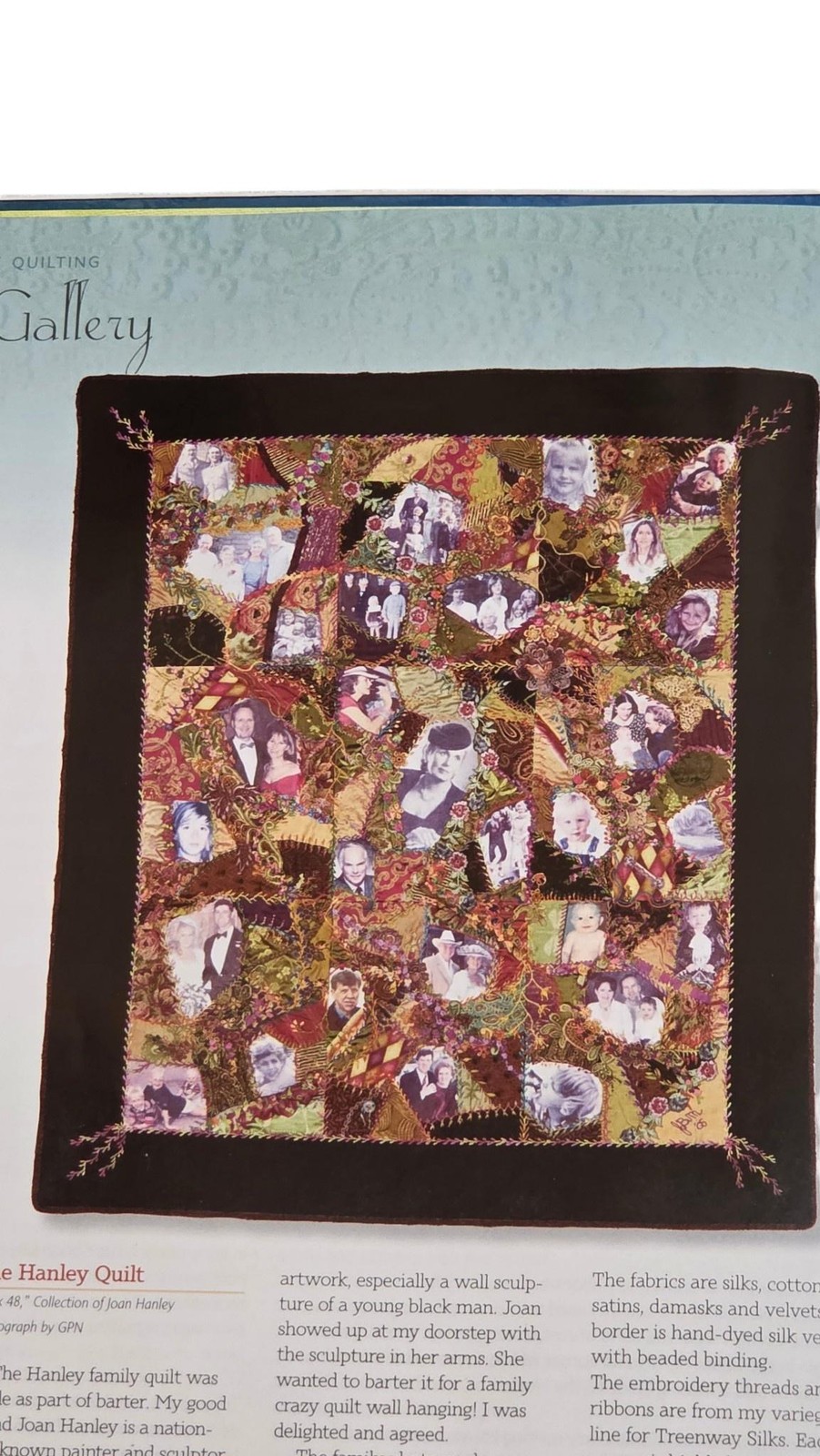 Quilting Embroidery Fibreart Montage Patterns by Judith Baker Montano Hardcover