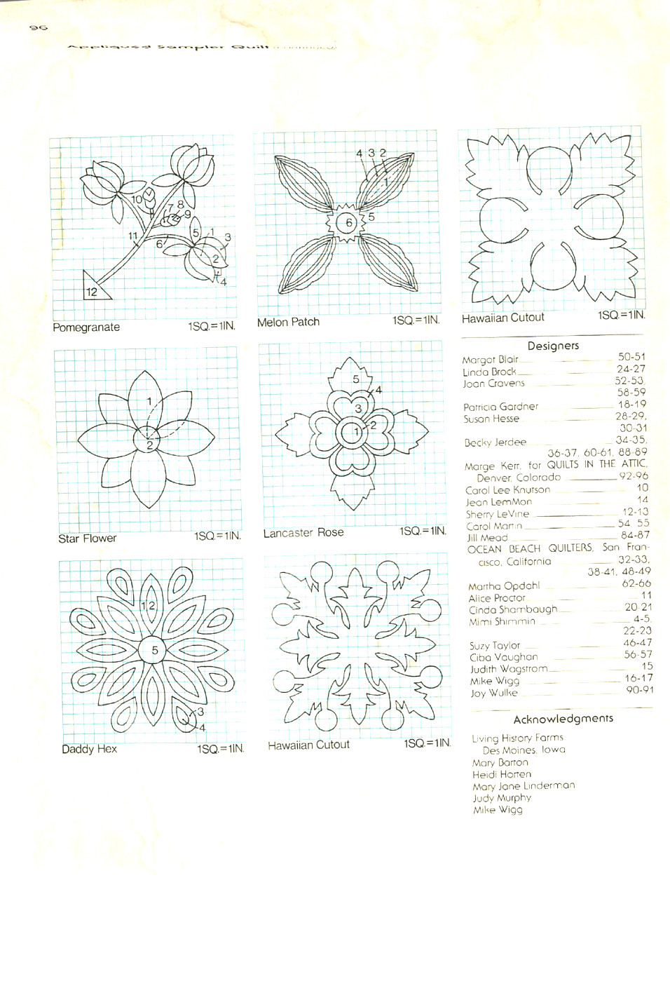 BK.10-5 Better Homes and Gardens Applique by Meredith corp.