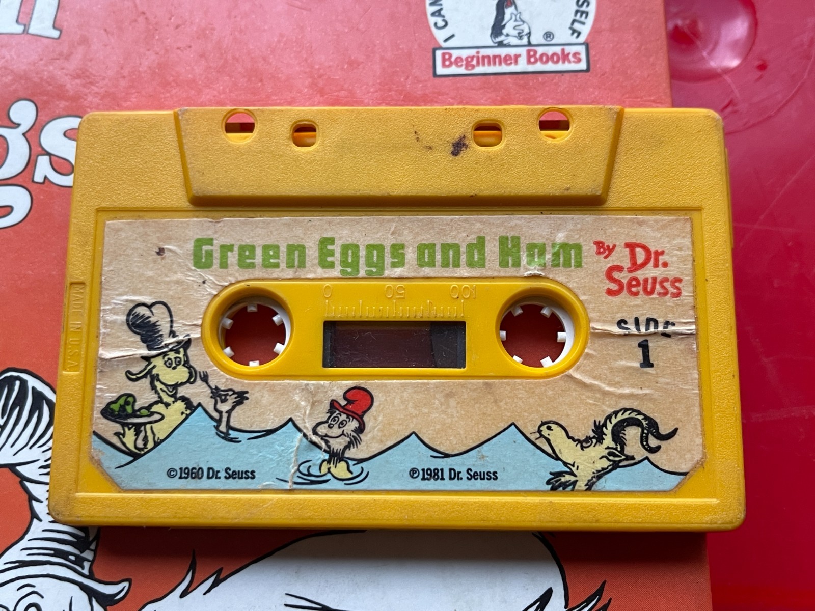 Green Eggs And Ham Book & Audio Cassette By Dr Seuss I Can Read It All By Myself
