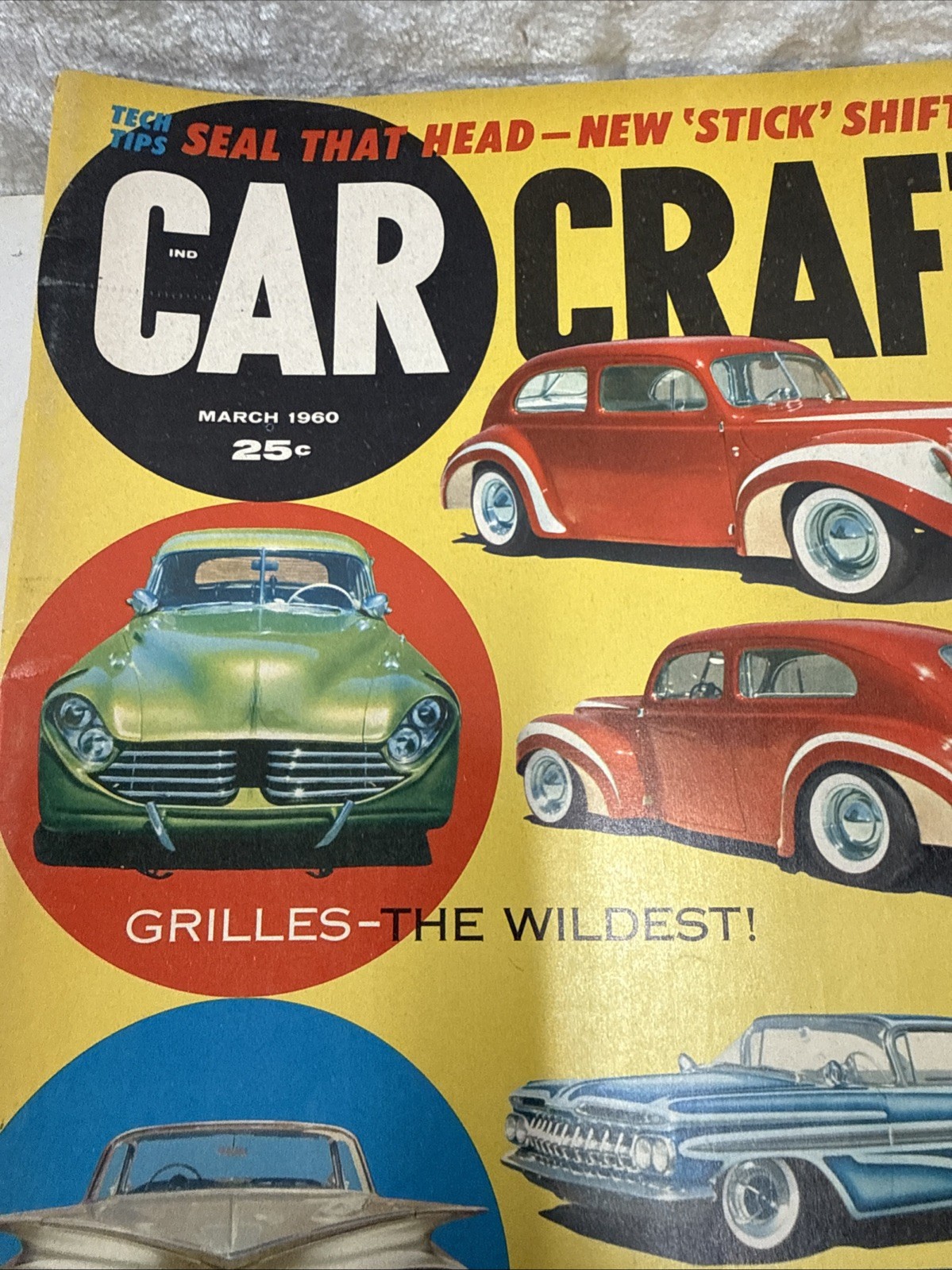 Lot Of 38 VTG Magazines-20 Car Craft 1959-63,5 Cars,3 MotorTrend 1958-64,10 Misc