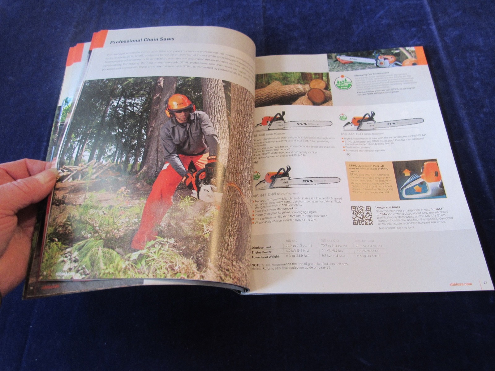 STIHL 2011 Power Tools & Accessories Dealer Catalog Chainsaws Gear +++ C487
