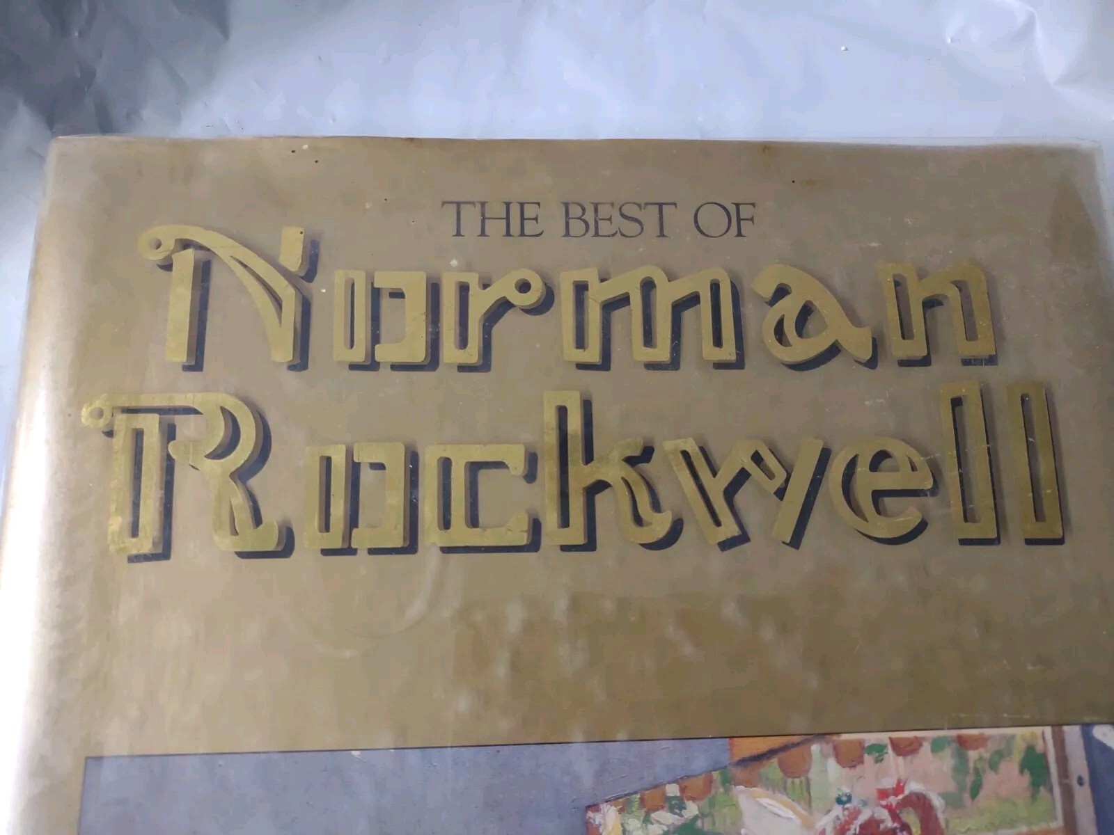 THE BEST OF NORMAN ROCKWELL BY THOMAS ROCKWELL HARDCOVER BOOK 136 PAGES