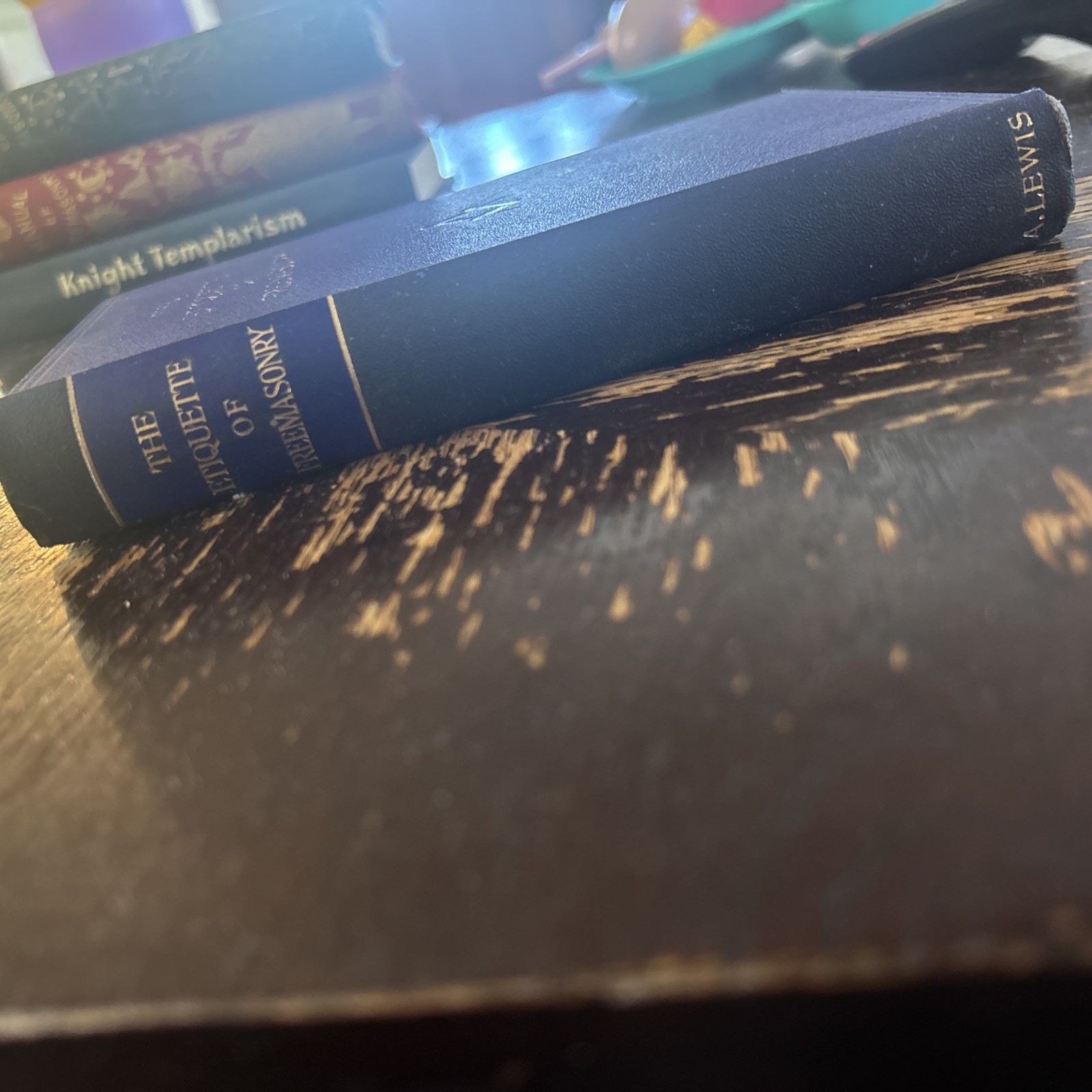 RARE Antique 1909 “The Etiquette of Freemasonry” Handbook, Third Edition