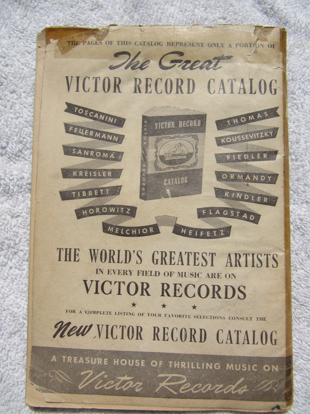 1941 Victor Records MUSICAL MASTERPIECES ALBUMS Catalog Orchestra Opera Concert