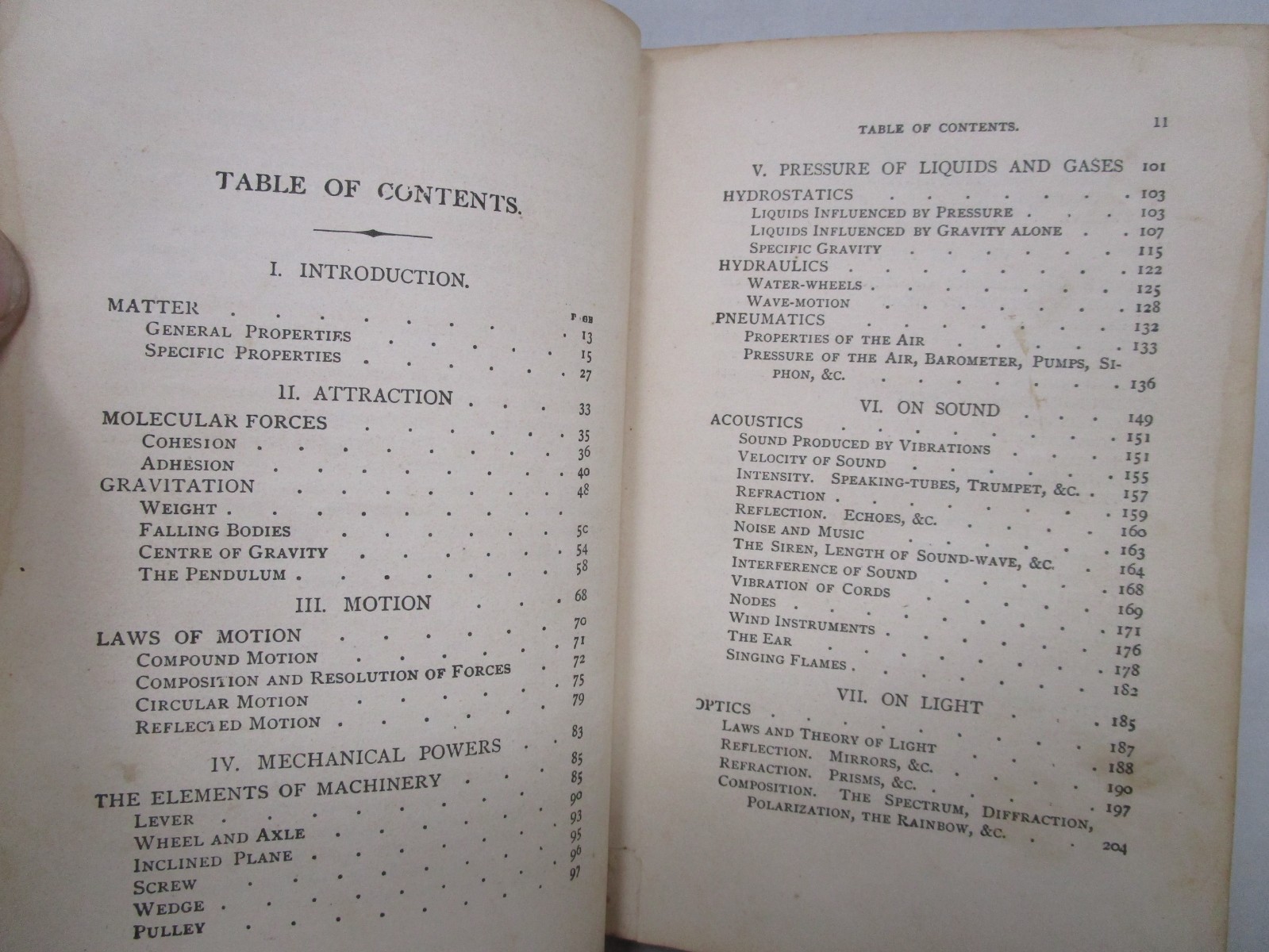 Fourteen Weeks in Natural Philosophy by J. Dorman Steele 1875 Sample Copy