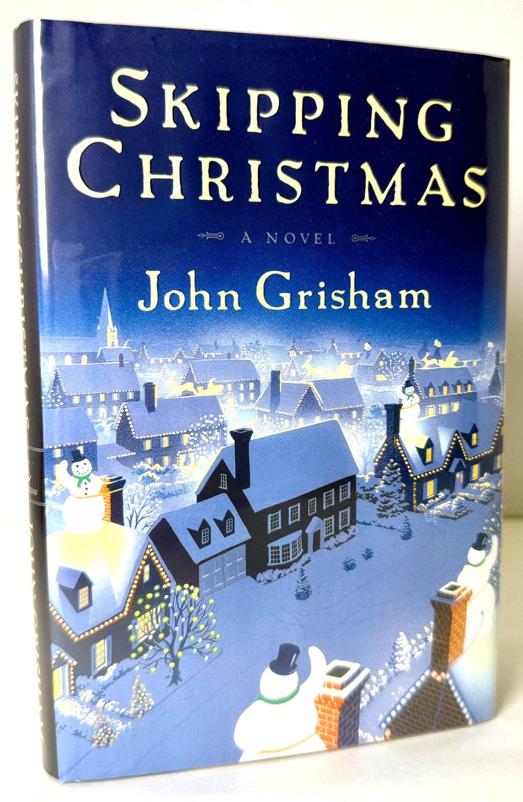 Skipping Christmas SIGNED by John Grisham 2001 1st ed 1st print Mylar, Near fine