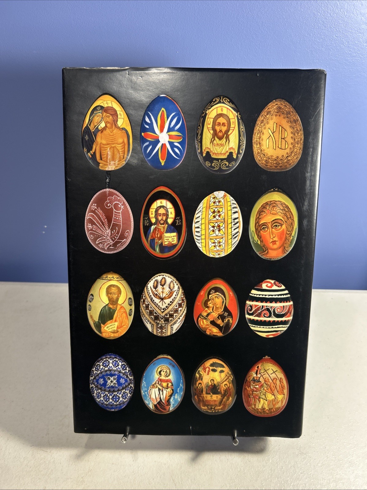 “EASTER EGGS & ART” by Robert & Yvonne Klancko Knights of Columbus Museum -HC/DJ