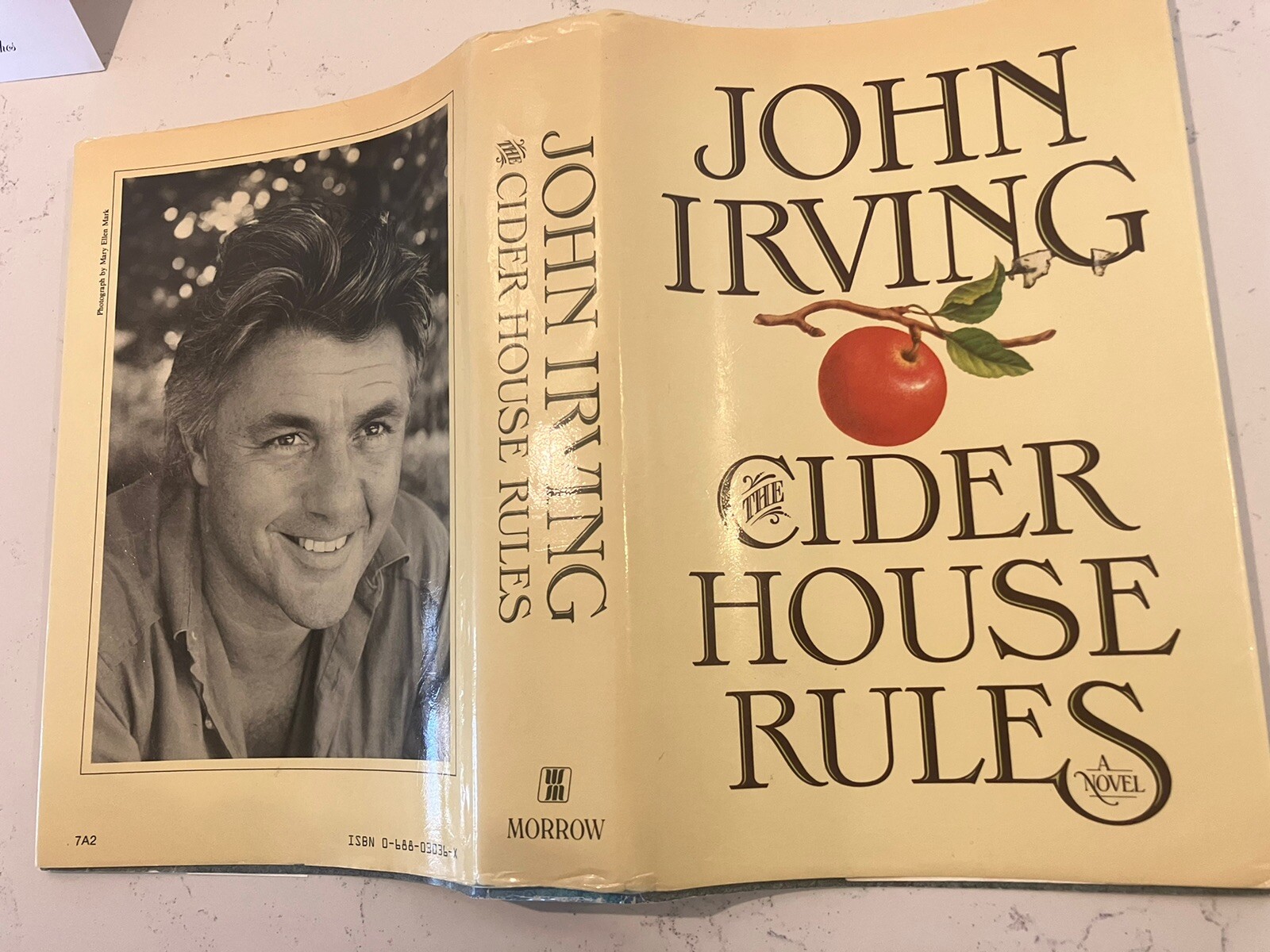 John Irving Hardcover First Editions: Prayer For Owen Meany/Cider House Rules.