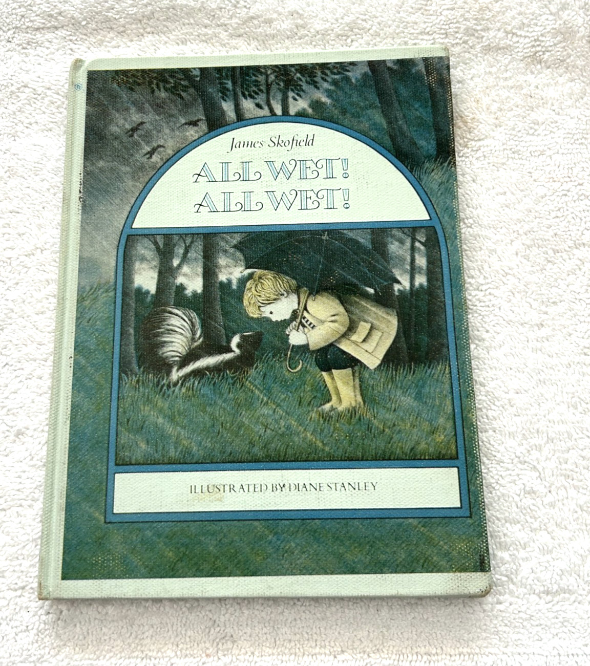 ALL WET ALL WET James Skofield ill Diane Stanley 1st 3rd 1984 signed illustrator
