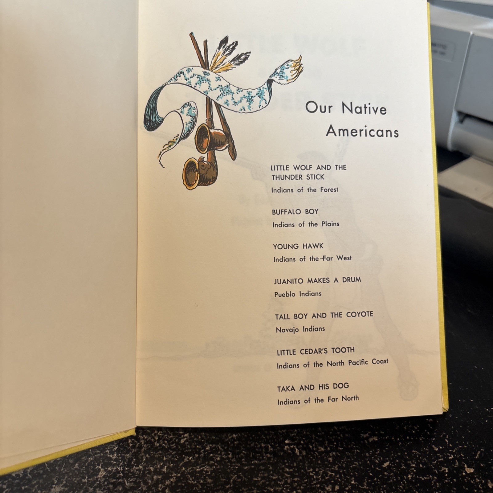 Little Wolf and the thunder stick by Edna Walker Chandler