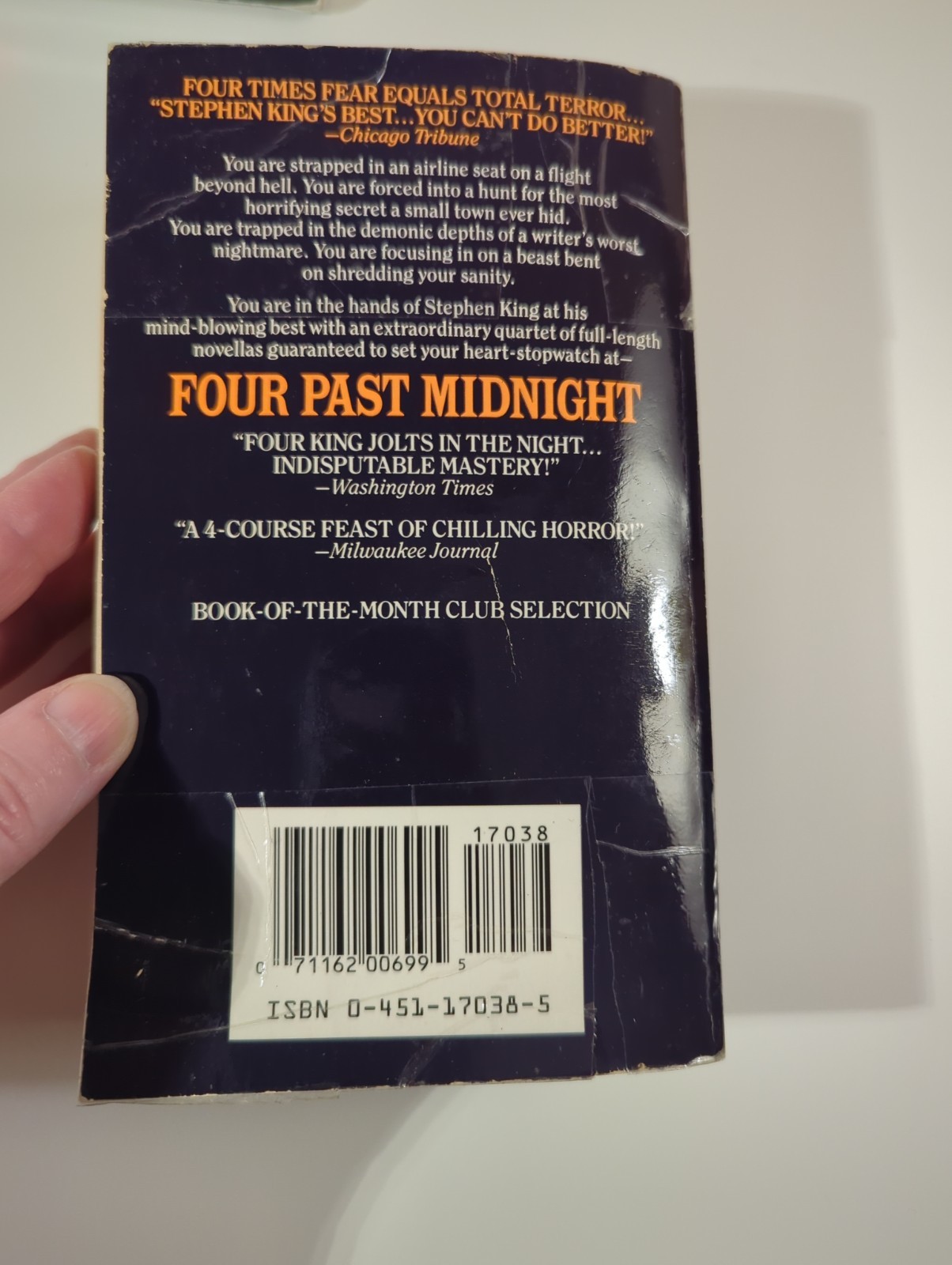 Lot of 3 Assorted Stephen King Paperback Novels, Horror