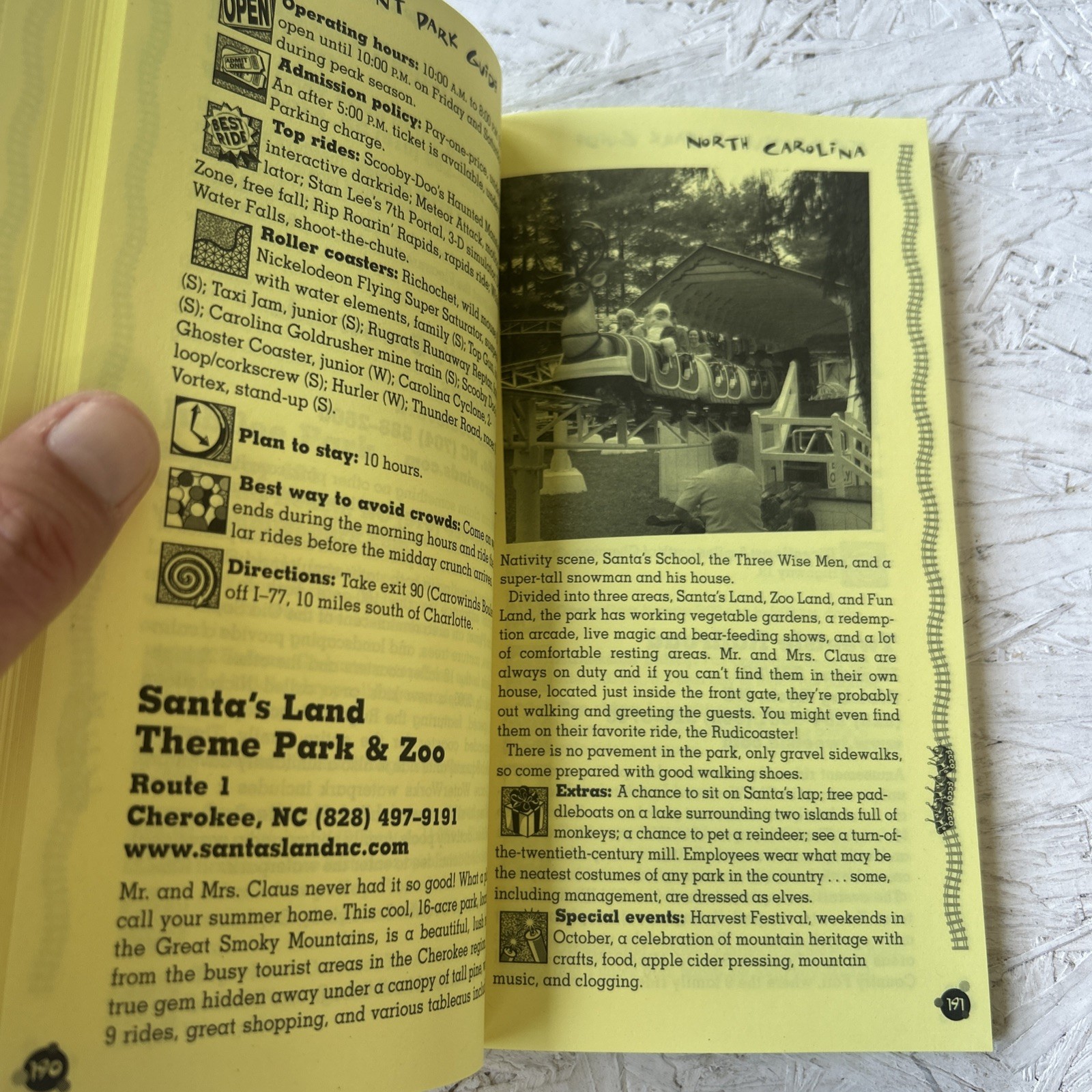 The Amusement Park Guide: Coast to Coast Thrills by Tim O’Brien 2005 PB VG 5 ED