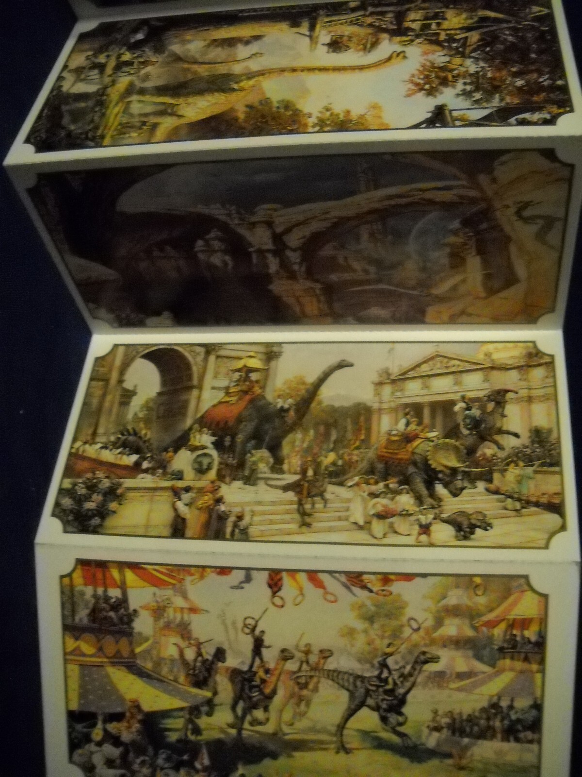1993 Turner Publishing Inc. James Gurney’s DINOTOPIA POSTCARD BOOK “Rare”