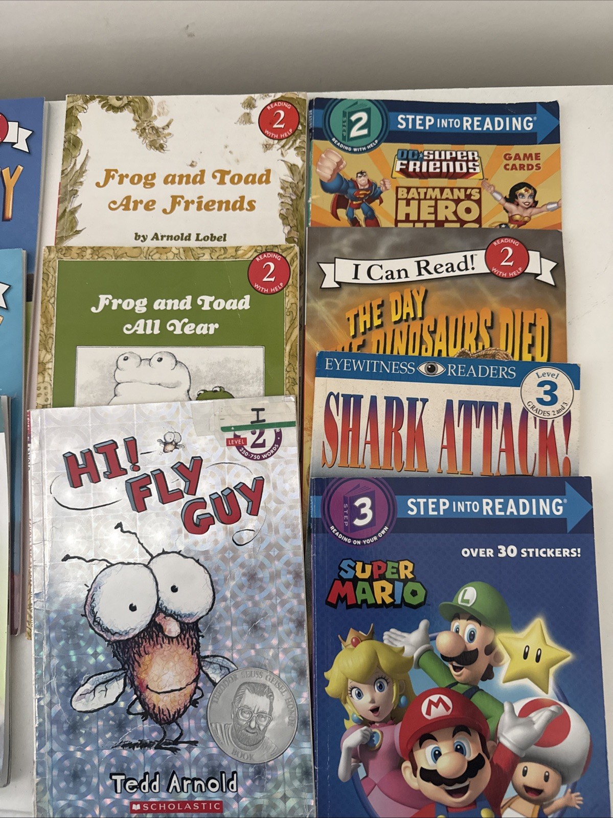 Lot of BOYS Level 1 Readers Books I Can Read Star Wars Paw Patrol Pete Cat
