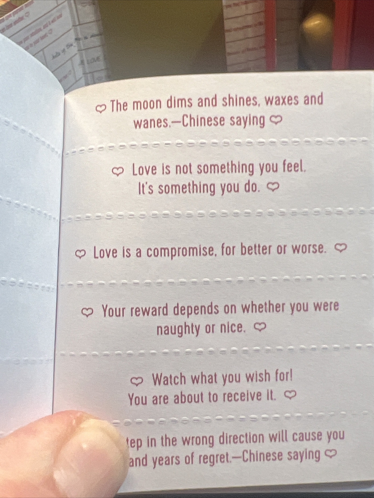 RP Minis Ser.: The Love Fortune Cookie : A Romantic Keepsake by Running Press…
