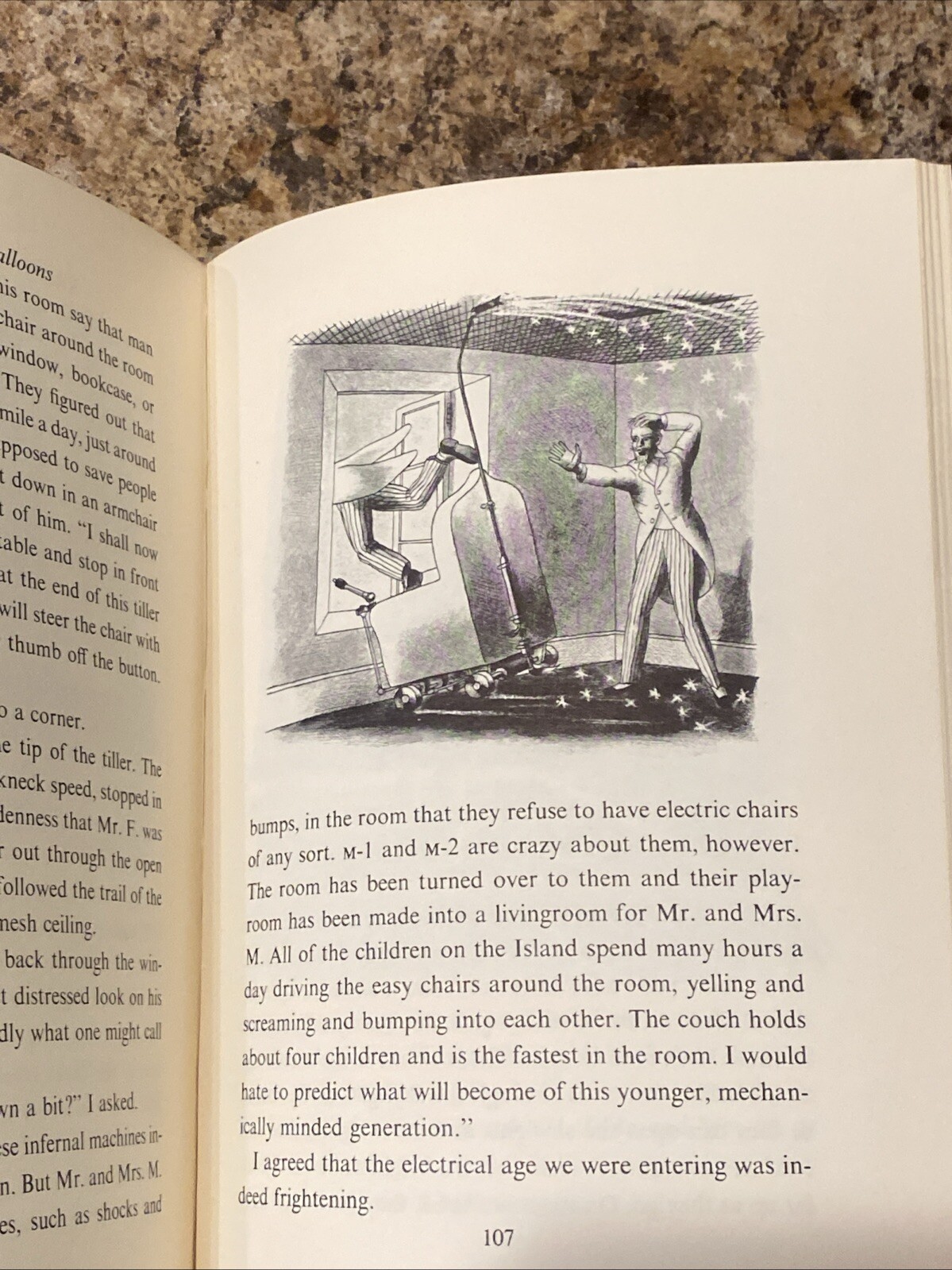 The 21 Balloons by William Pene du Bois – 10th Printing 1967 Very Good HC