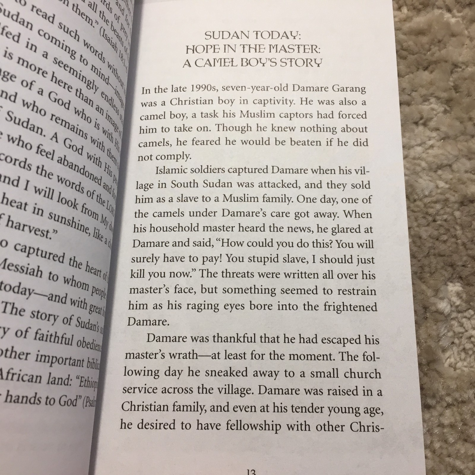 Sudan Afflicted But Not Forgotten The Voice Of The Martyrs With Renee Dylan Book
