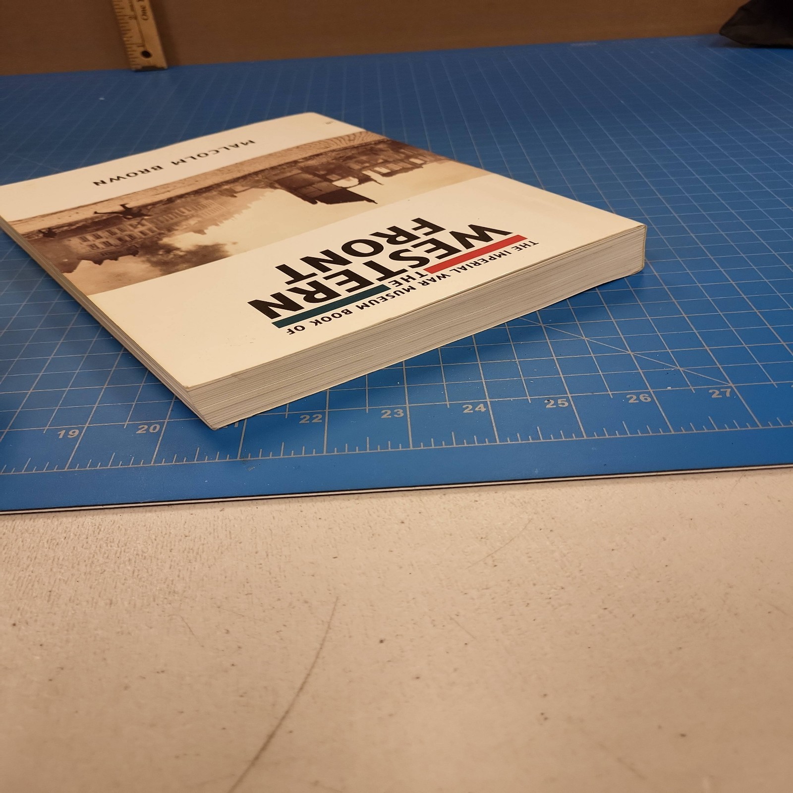 Imperial War Museum Book Western Front Malcolm Brown WW1 History 1993 Edition