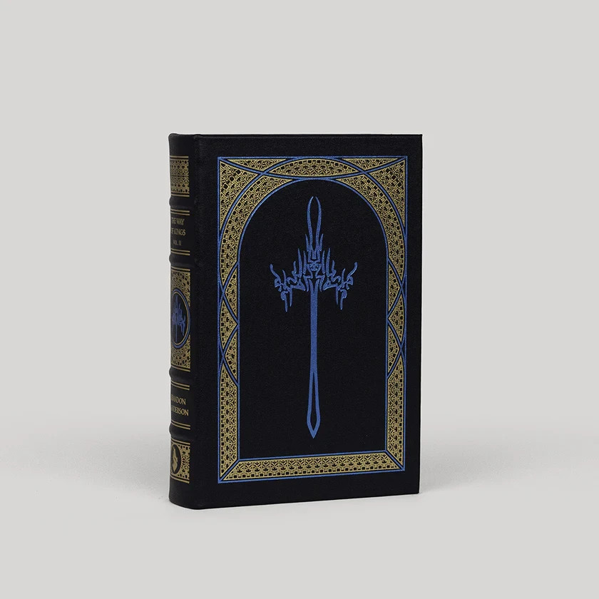 SEALED Way of Kings Leatherbound Brandon Sanderson NEW & Cosmere Stormlight Arc