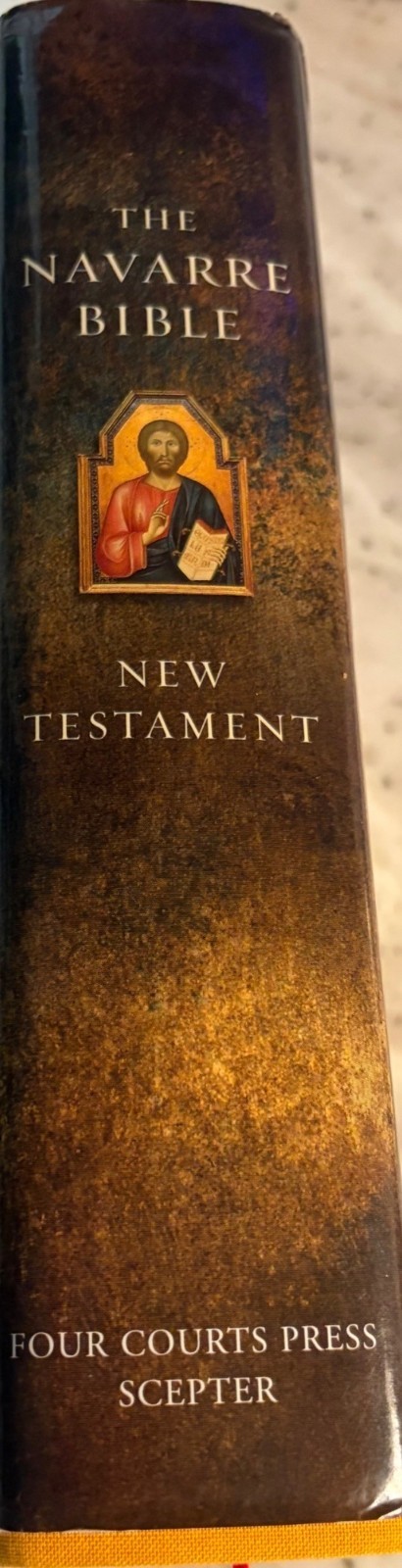 First Edition THE NAVARRE BIBLE New Testament Hardcover Catholic